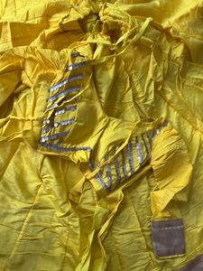 yellow Navratri chaniya choli