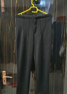 Black Fitted Trousers