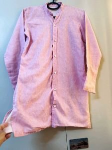 Men's Pink Kurta