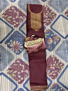 brown unstitched suit