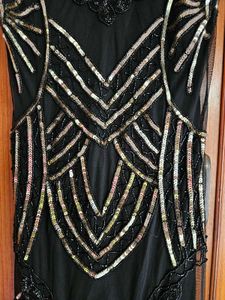 New Sparkly Art Deco Flapper Dress