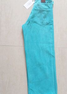 💚 Brand New Street9 Green Wide Leg Jeans
