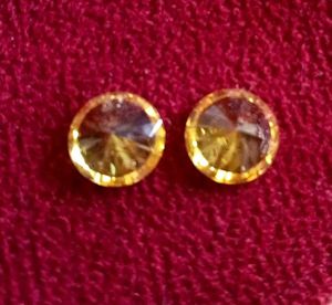 Yellow Ratna Gemstones -2 nos.
