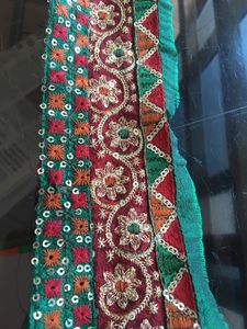 Set Of 2 Saree Lace Almost 9 Feet