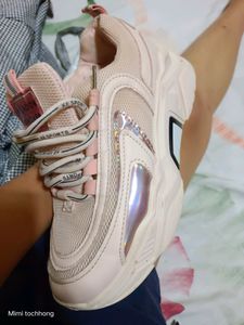Not Much Flaws Pink Sport Shoe