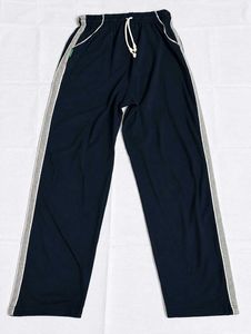XL Navy Blue Cotton Unisex SweatPant
