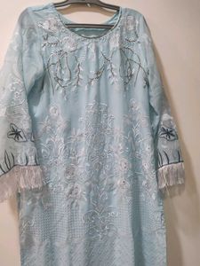 Embroidered Women's Kurta pant with dupatta set
