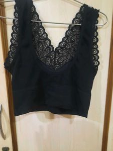 Sparkling Lace Embellished tops