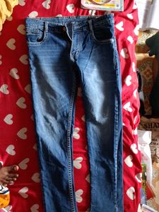 Zara Man Blue Denim Jeans