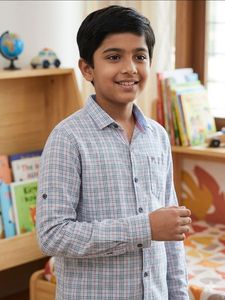 Boy’s Checked Casual Shirt