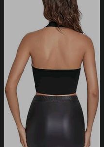 y2k backless top
