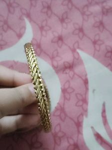 Elegant Gold-Plated Bangles