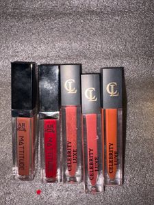 set of 5 Liquid Lipsticks