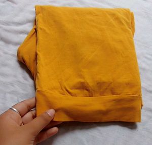 Yellow Heart Print Hoodie