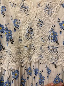 Boho Floral Print Dress