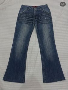 y2k flared jeans