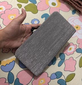 Shiny Classy Clutch Purse- Brand New