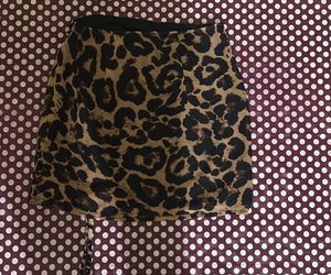 Wild Print Mini Skirt