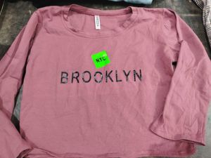 Brooklyn NYC Graphic Long Sleeve Top