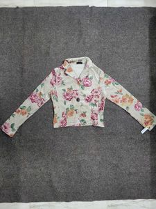 Floral Print Jacket