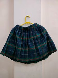 Woollen Mini Skirt