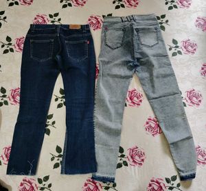 set of two denims bootcut+skinny
