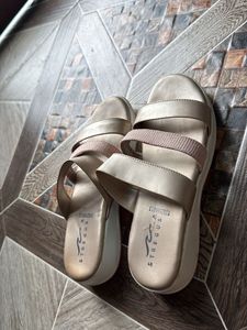 Stylish Rose Gold &amp; Pink Sandals