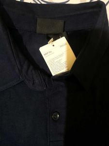 H&amp;M Slim Fit Navy Polo Shirt with tag