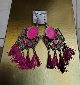 Boho Tassel Drop Earrings