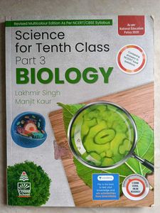 Science for Tenth Class Part 3 Biology