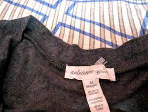 Dark Gray V-Neck T-Shirt 🩶🩶