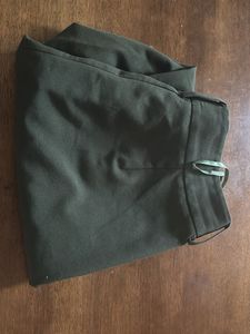 Olive Green Cover Story High Waisted Trouser