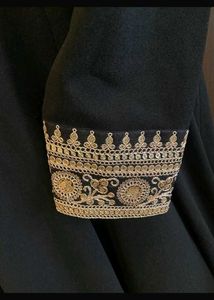 Elegant Black Embellished Gown