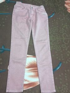 Pastel Pink Skinny Jeans