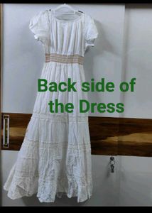 Boho White Embroidered Maxi Dress