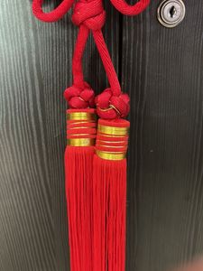 Red Chinese Knot Tassel Decor