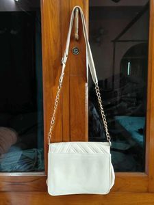 Minimalist Beige Sling bag