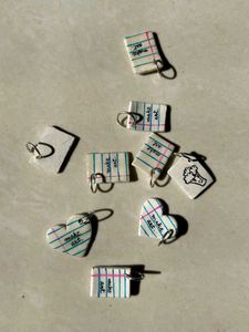 Tiny Note Charm ( Any 1)