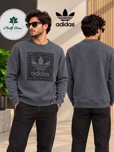 Adidas Originals Grey Crewneck Sweatshirt
