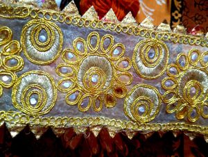 Embroidered Dupatta Border Lace