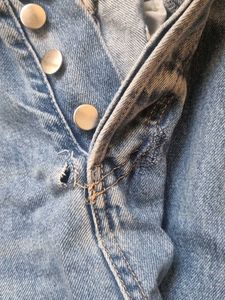 Wide Leg Jeans - Light Wash Denim