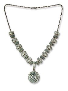 Sparkling Crystal Pendant Necklace