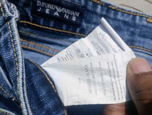Emporio Armani Classic Blue Denim Jeans