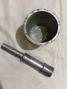 Diamond Mortar &amp; Pestle Aluminium
