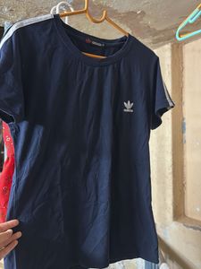 Adidas Navy Blue T-Shirt