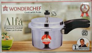 Brand New Wonderchef Pressure Cooker 3 Litres