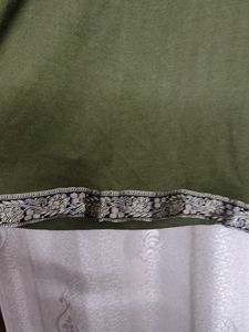 Green Kurta with Embroidery