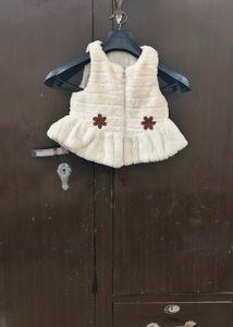 Cute Faux Fur Baby Vest