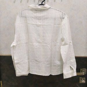 White Pocketed Shirt