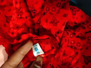 Beautiful Red Bra And Panty